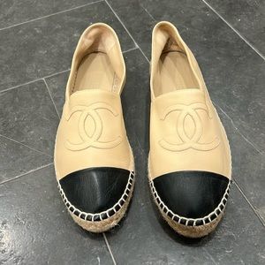 Chanel Espadrille Flats